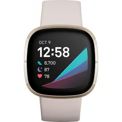 FITBIT SENSE GPS SMARTWATCH - BLANCODORADO