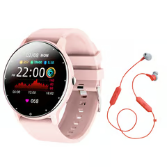 JBL AUDÍFONOS BLUETOOTH JBLRUN2 BT ROJO Y TOUMI FIT 2 RELOJ INTELIGENTE