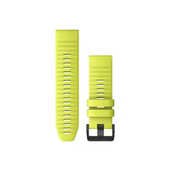 GARMIN QUICKFIT 22 WATCH BAND - AMP YELLOW SILICONE