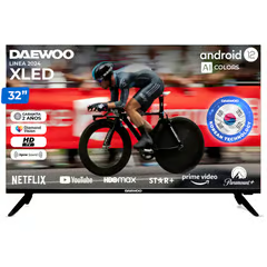 DAEWOO TELEVISOR SMART TV 32 LED ANDROID 12 LINEA XLED 2024