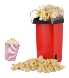 MAXDESCUENTOS MAQUINA PARA HACER PALOMITAS POPCORN CABRITAS COLOR ROJO