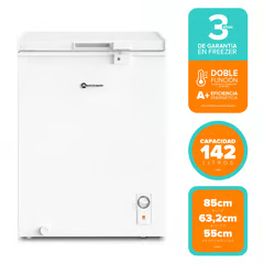 MADEMSA CONGELADO FREEZER DUAL HORIZONTAL 142 LT M150D