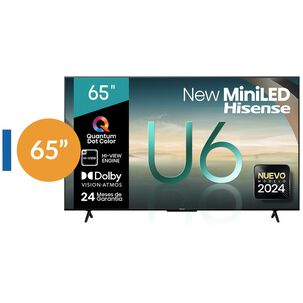 HISENSE ULED 65" HISENSE 65U6N / ULTRA HD 4K / SMART TV