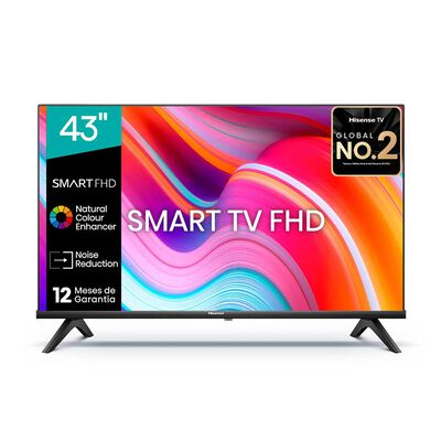 HISENSE LED 43" HISENSE 43A4K SMART TV 4K FHD