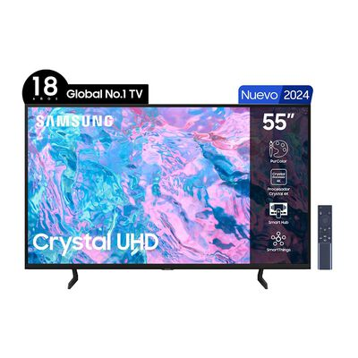 SAMSUNG LED 55" SAMSUNG CU7090 SMART TV 4K UHD 2024