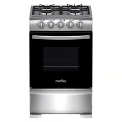 MABE COCINA 4 QUEMADORES HORNO DE 61.56 LT GAS LICUADO CMC20AXX-1