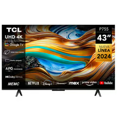 TCL SMART TV 43" UHD GOOGLE P755