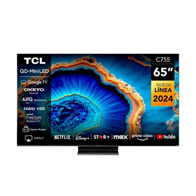 TCL QLED 65" TCL C755 SMART TV 4K UHD