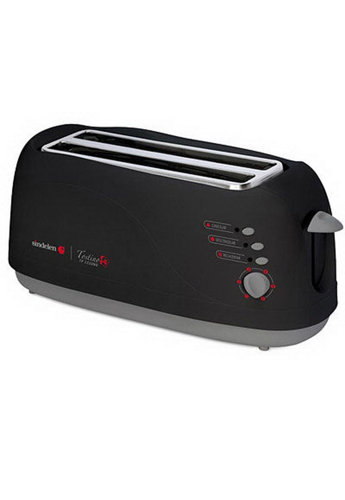 SINDELEN TOSTADOR DE PAN 1300W TP-1310 NEGRO - SINDELEN