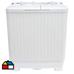 SINDELEN LAVADORA CARGA SUPERIOR 6,5 KG BLANCO LC-6550BL