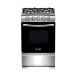 MABE COCINA A GAS 4 QUEMADORES CMC20AXX-1 INOX