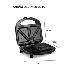 LUSHOP SANDWICHERA ELÉCTRICA TOSTADORA DE PAN