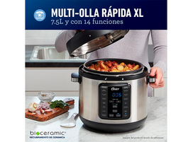 OSTER MULTI OLLA RAPIDA XL OSTER 7.5 LITROS 14 FUNCIONES