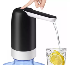 TECNOHOGAR.CL DISPENSADOR AGUA ELECTRÓNICO RECARGABLE USB BOTELLON BOMBA