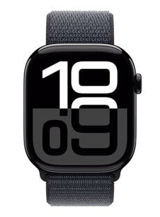 APPLE APPLE WATCH SERIES 10 GPS CAJA ALUMINIO NEGRO AZABACHE 46MM CORREA LOOP DEPORTIVA TINTA