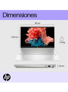 HP NOTEBOOK HP PAVILION  15-EG2515LA INTEL CORE I7 8GB RAM 512GB SSD 15.6" FHD WINDOWS 11 HOME SINGLE LANGUAGE