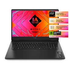 HP NOTEBOOK HP GAMER 17-DB0006LA R7 16GB 1TB RTX4050 6GB