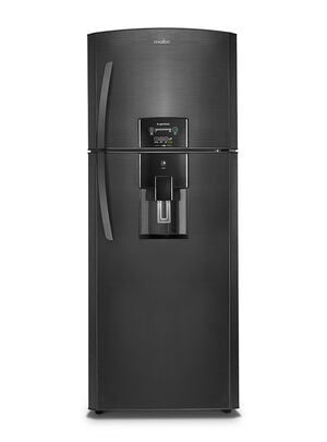 MABE REFRIGERADOR TOP MOUNT NO FROST 400 LITROS RMP410FZUC BLACK STEEL