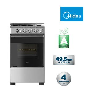 MIDEA COCINA A GAS LICUADO MIDEA MCG-4QSG20NS / 4 QUEMADORES