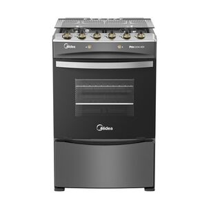 MIDEA COCINA A GAS MIDEA MCG-4QPI24NSCG / 4 QUEMADORES