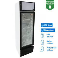 MAIGAS VISICOOOLER 292 LITROS NEGRO/BLANCO LG300