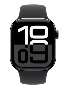 APPLE APPLE WATCH SERIES 10 GPS CAJA ALUMINIO NEGRO AZABACHE 42MM CORREA DEPORTIVA NEGRA TALLA M/L