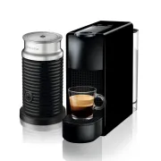 NESPRESSO  CAFETERA ESSENZA MINI NEGRA + ESPUMADOR