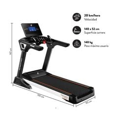 ULTIMATE FITNESS TROTADORA ELÉCTRICA E620 ELITE