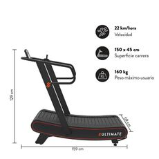 ULTIMATE FITNESS TROTADORA CURVA C500