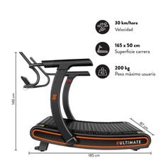 ULTIMATE FITNESS TROTADORA CURVA C1000 ELITE