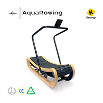 AQUAROWING MAQUINA TROTADORA CURVA DE MADERA WOODRUN