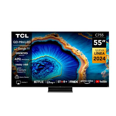 TCL QLED 55" TCL MINI LED C755 SMART TV 4K