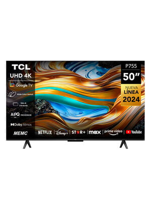 TCL LED SMART TV 50" UHD 4K 50P755 GOOGLE TV