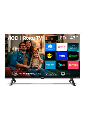 AOC LED SMART TV 43" FHD 43S5045 ROKU TV