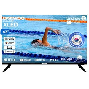 DAEWOO TELEVISOR SMART TV DAEWOO 43 LED ANDROID 12 LINEA XLED 2024