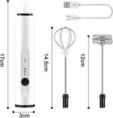 ONDITECH BATIDOR - ESPUMADOR DE LECHE ELÉCTRICO BLANCO