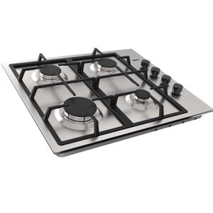 BEHNKE ENCIMERA GAS 4 QUEMADORES INOX