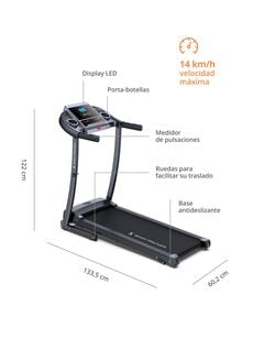 BODYTRAINER TROTADORA ELÉCTRICA BODYTRAINER B2-400 14 KM/H PLEGABLE