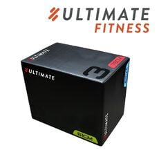 ULTIMATE FITNESS CAJÓN PLIOMETRICO SALTO ELITE ANTIDESLIZANTE ESPUMA – 50X60X75CM – JUMP BOX