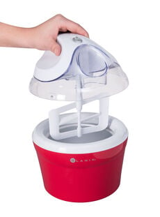 BLANIK MÁQUINA HELADO ICE CREAM MAKER ROJA