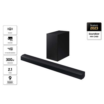 SAMSUNG SOUNDBAR SAMSUNG HW-C450/ZS NEGRO