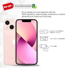 APPLE IPHONE 13 MINI 128GB -PINK-REACONDICIONADO-GRADO A