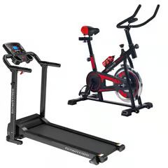 ULTIMATE FITNESS TROTADORA ELÉCTRICA E220 BICICLETA DE SPINNING Z50 PRO