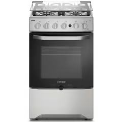 FENSA COCINA A GAS 4 PLATOS EXPERIENCE CON VAPORBAKE Y TIMER F 2606 T INOX