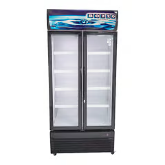 BOZZO VISICOOLER LE-600 LITROS 2 PUERTAS DE VIDRIO