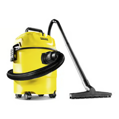 KARCHER ASPIRADORA DE POLVO Y AGUA 15 LITROS 1200 W WD1 CLASSIC