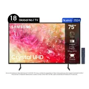 SAMSUNG  TELEVISOR CRYSTAL UHD 4K 75" LED DU7000 2024 SMART TV