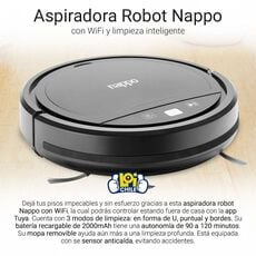 NAPPO ASPIRADORA ROBOT NAPPO CON WIFI