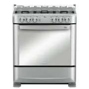 MABE  COCINA DE PISO A GAS 76CM ACERO INOX - ANDES7650FX1