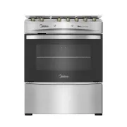 MIDEA  COCINA A GAS MIDEA 5 QUEMADORES MCG-5QPI30NS ACERO INO…